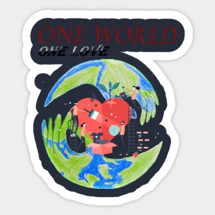 Earth Day Sticker